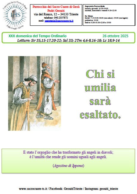 Foglietto settimanale