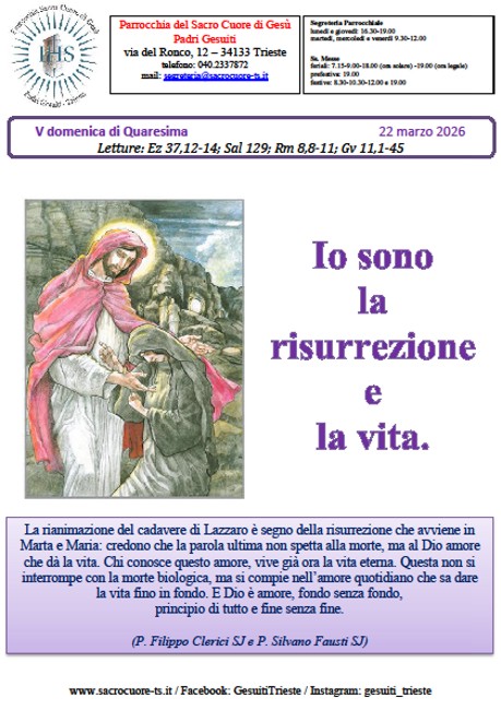 Foglietto settimanale